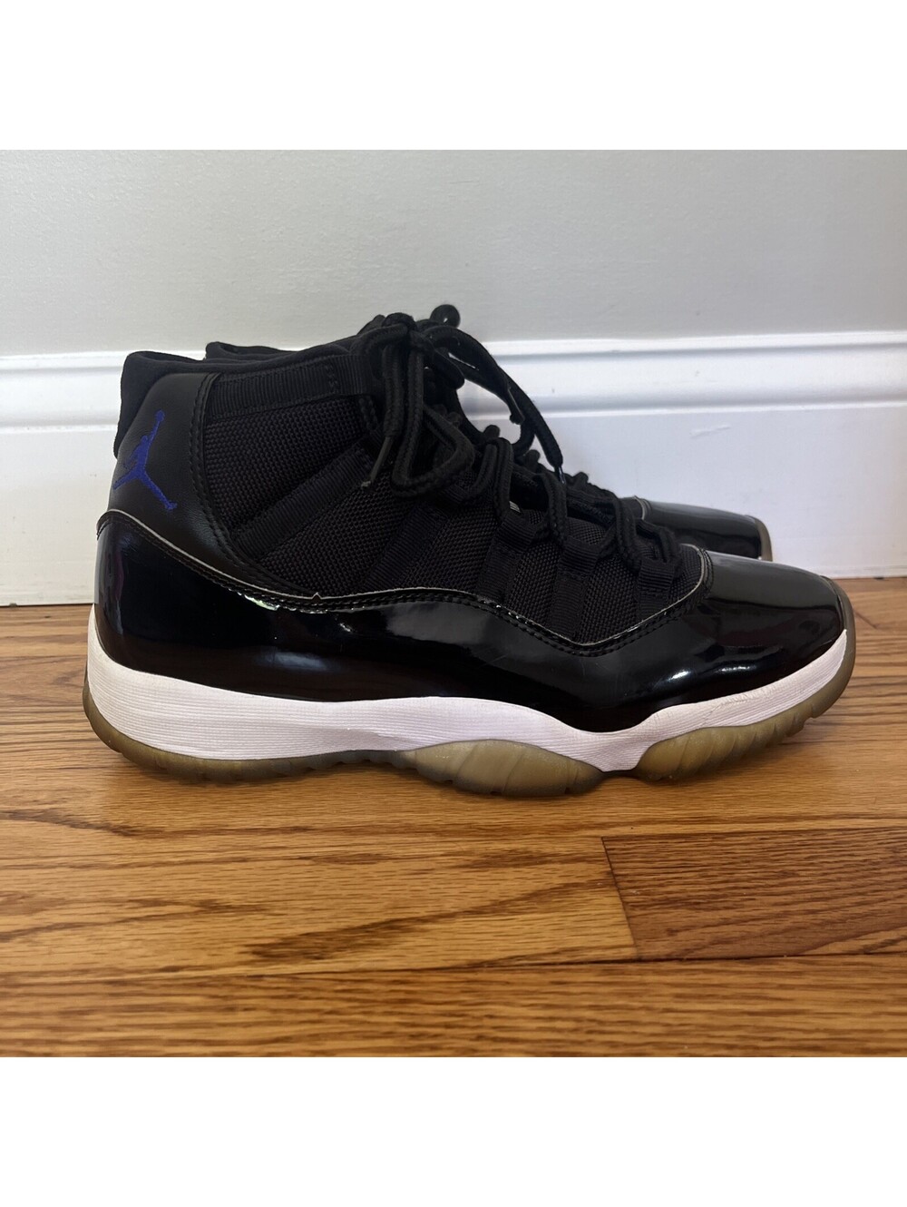 Air Jordan 11 Retro Space Jam 2016 Shoes Mens Size 8.5 Black Concord 378037-003
